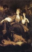 Sir Joshua Reynolds Sarah Siddons as the Traginc Muse USA oil painting artist
